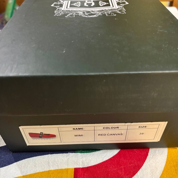 ANTHROPOLOGIE Silent D Sporty Mary Jane Flats NWT Size US 8-8.5 / EU 39 - Picture 7 of 7